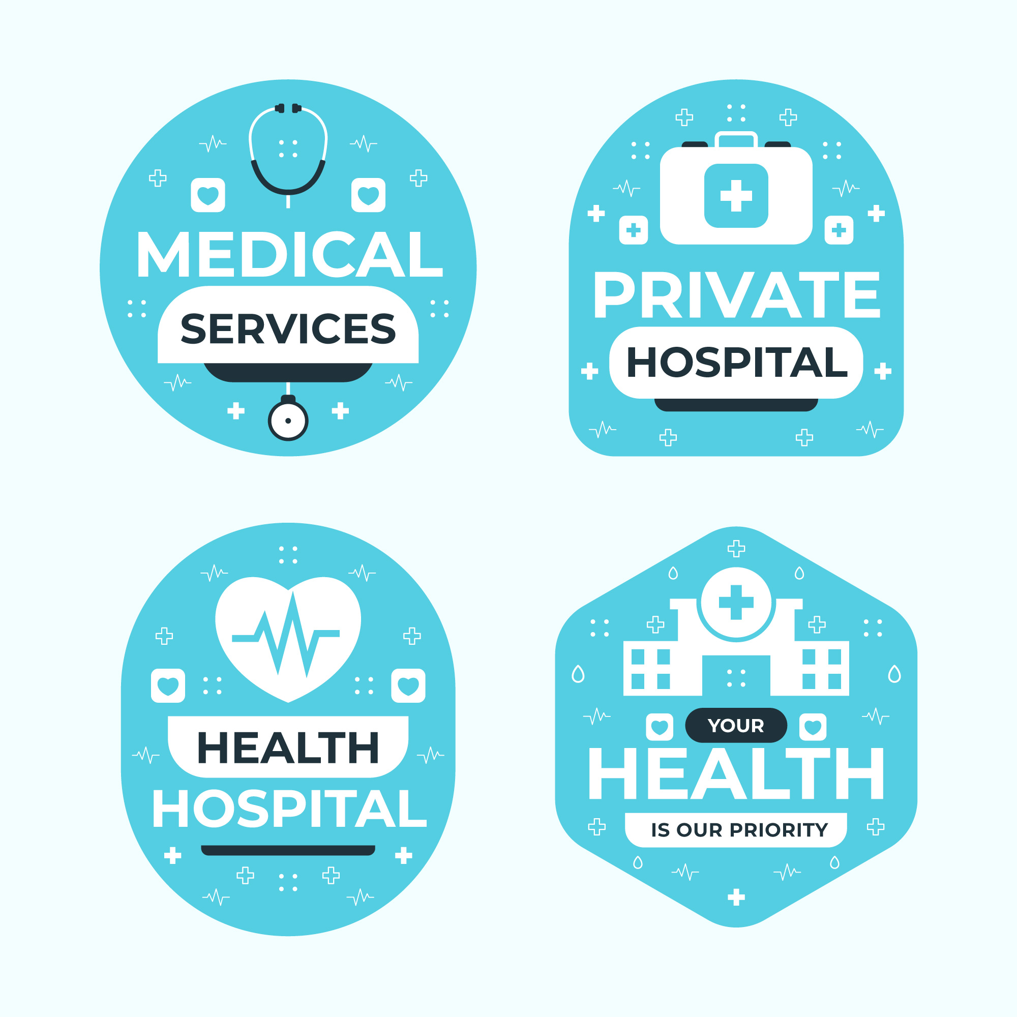 Medical stickers. Expert printers for all styles of medical stickers.