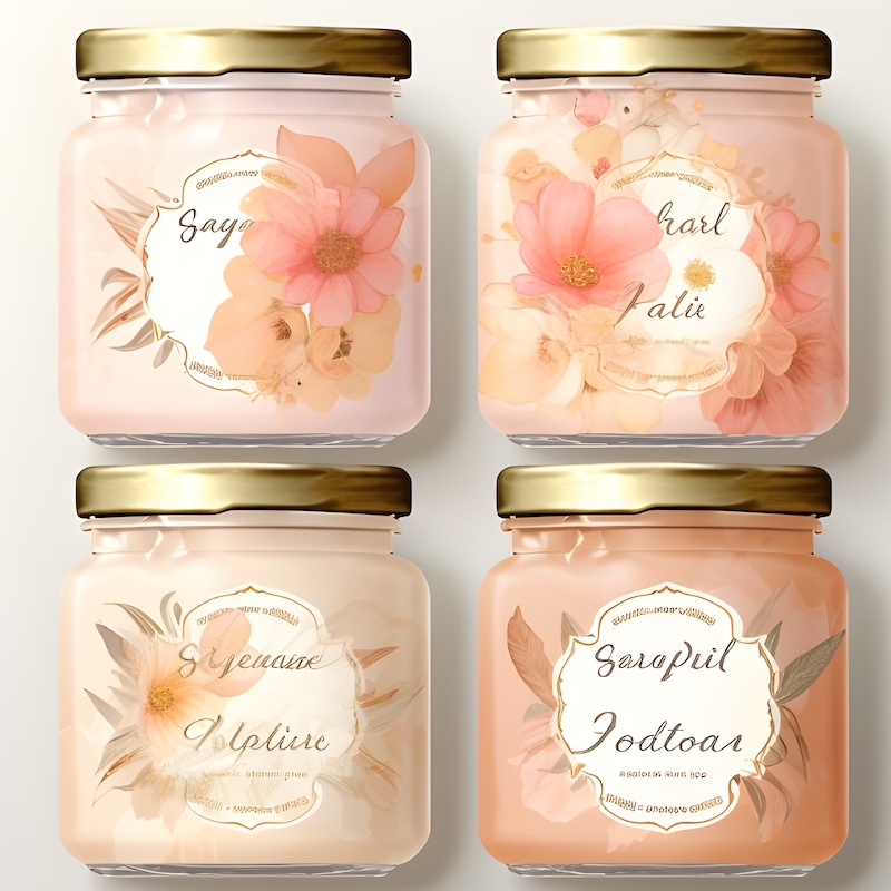 Product labels for jars.