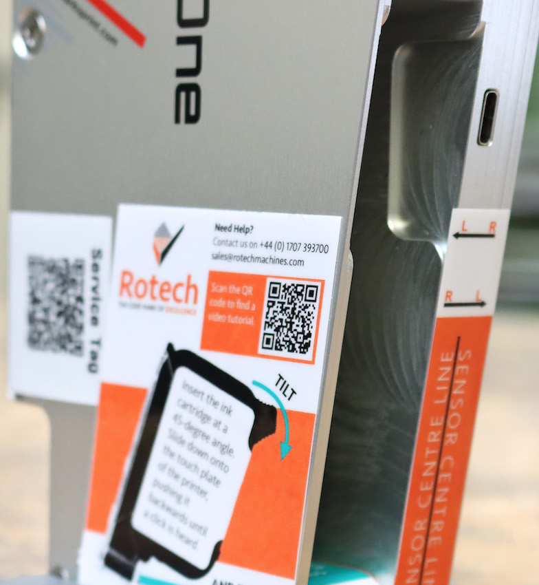 Label printing Surrey supplying machinery labels.