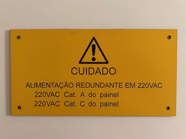 Engraved plaque produced by Matform