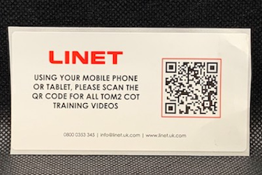 QR code labels for products, shops and promotions