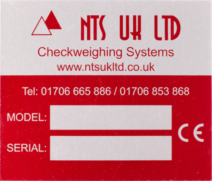 Personalised metal label specialist. Bespoke for your company metal labels.