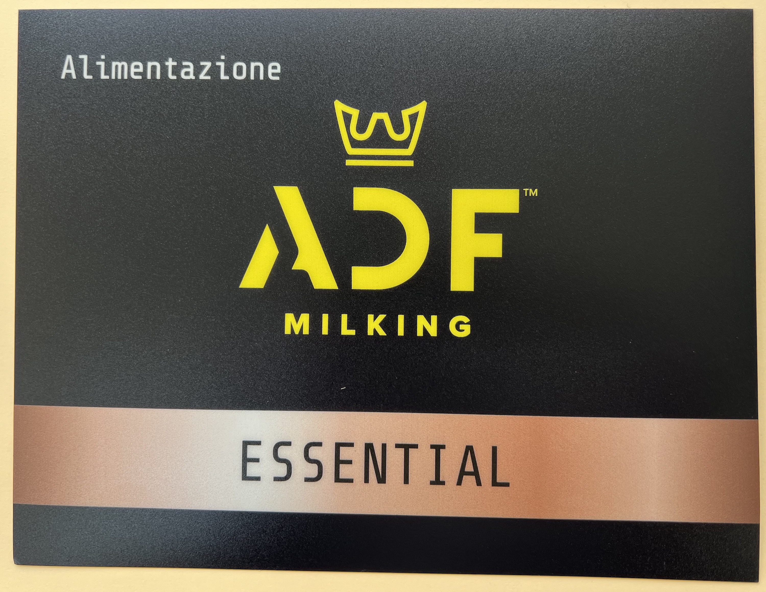 Silk screen peel off labels custom printed.